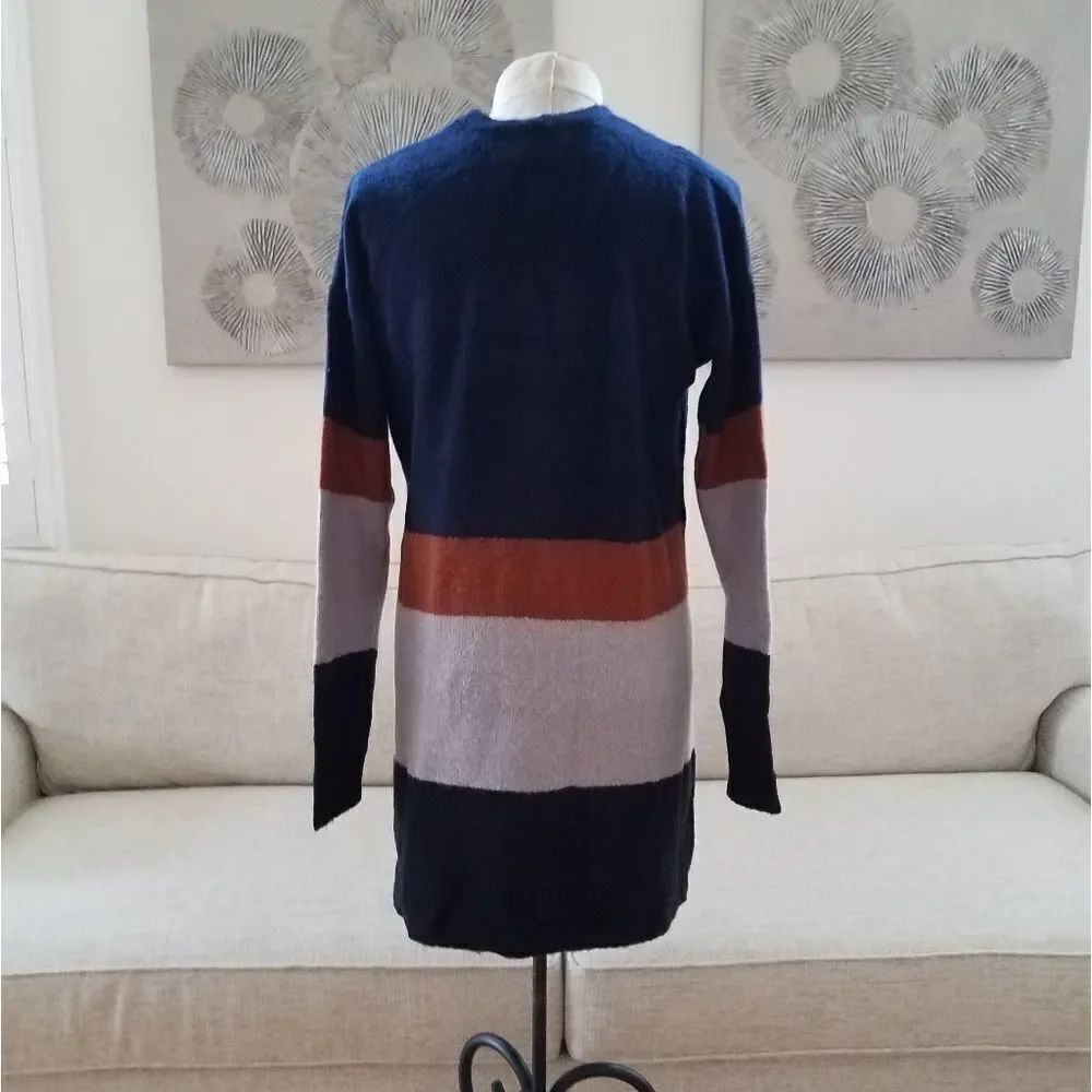 Love by Design Colorblock Cardigan sz Large - Picture 6 of 8